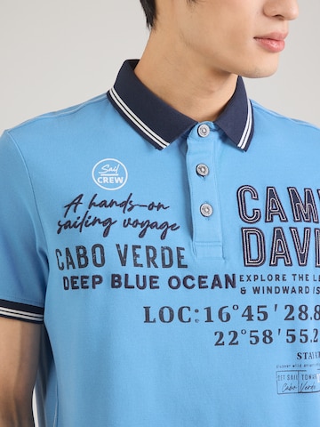 CAMP DAVID - Camiseta en azul
