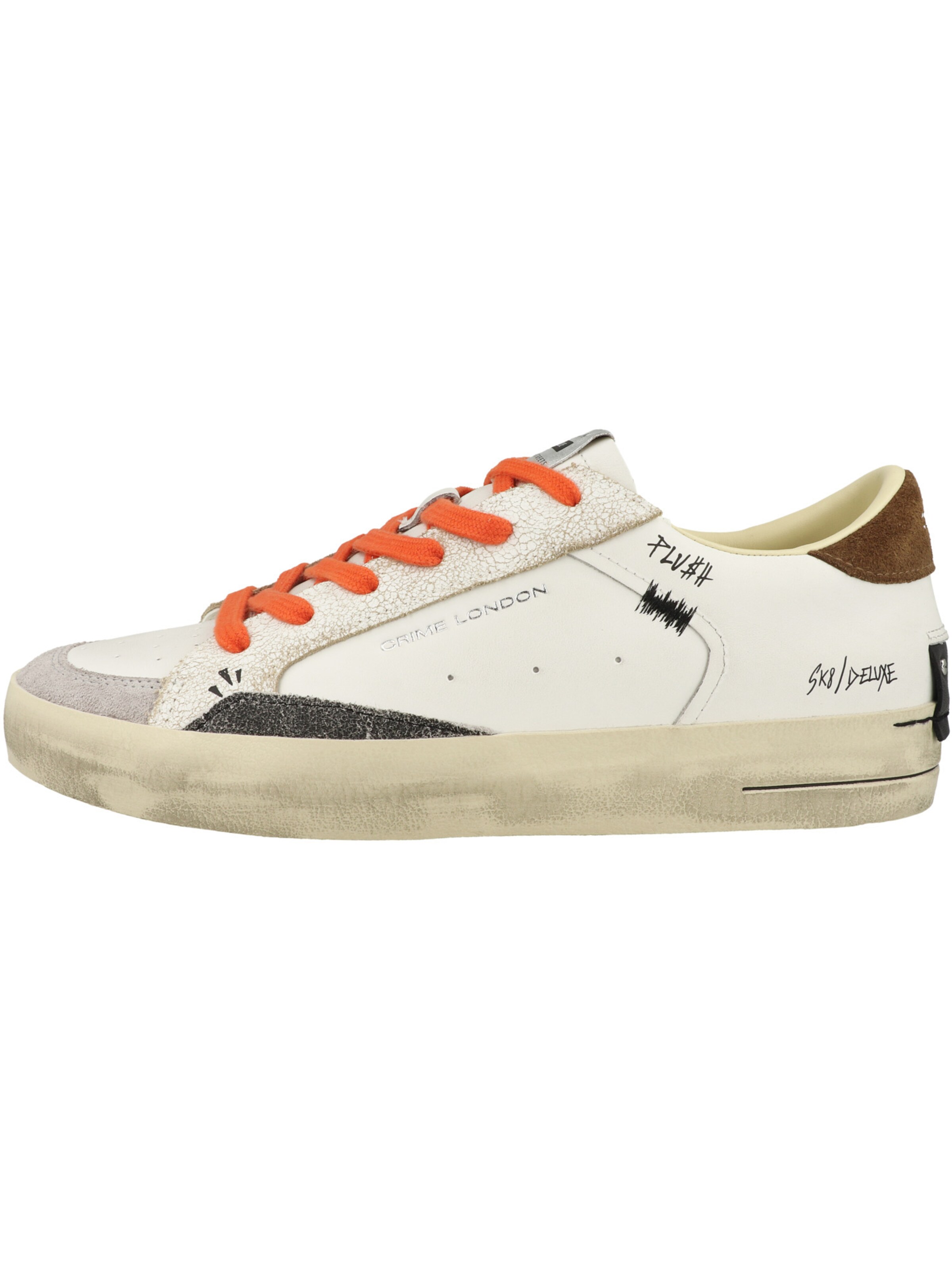 Crime London - Zapatillas deportivas bajas ' SK8 DELUXE ' en blanco