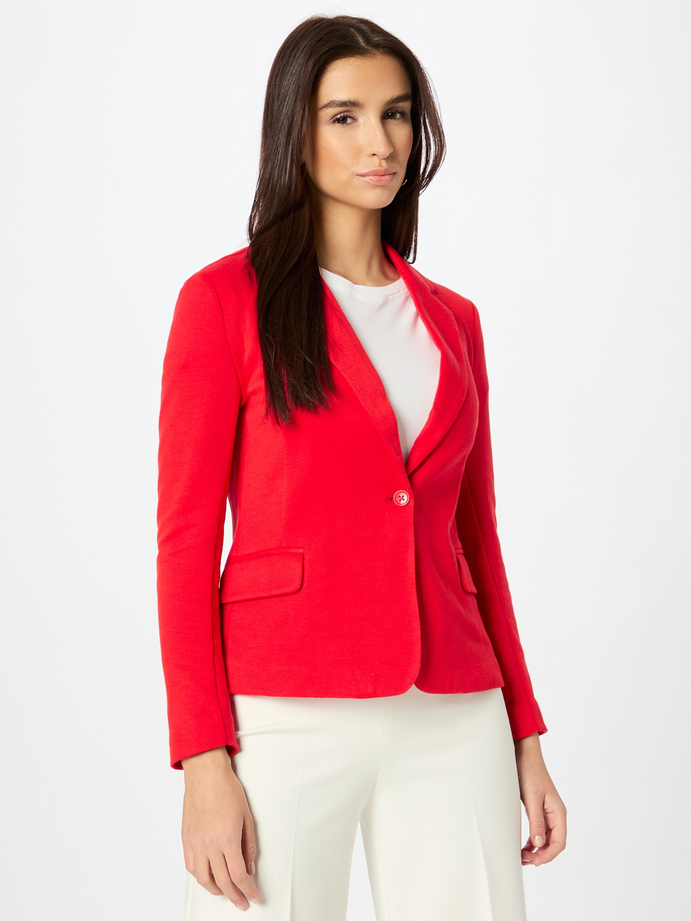petite red blazer