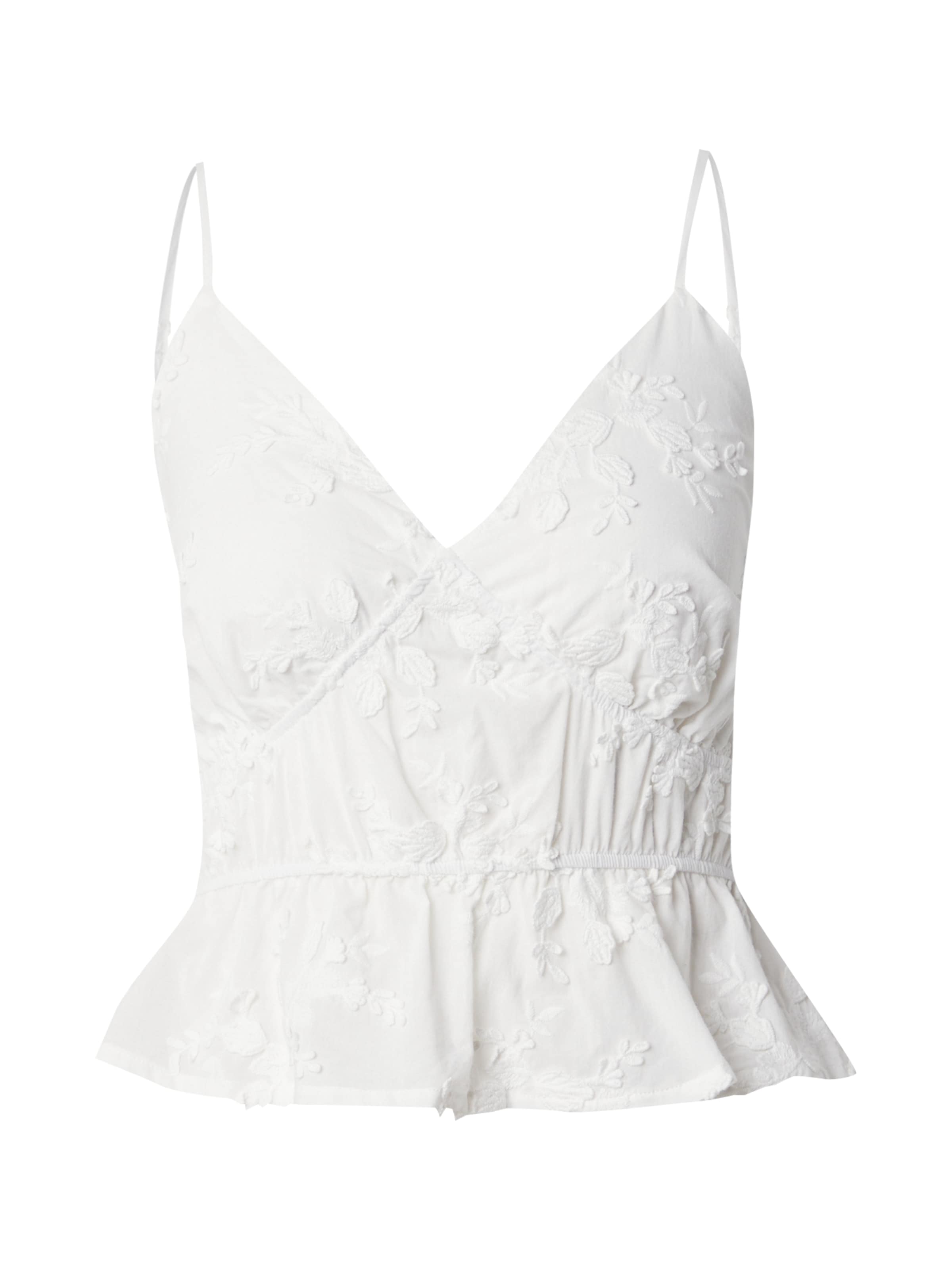 ABOUT YOU Top 'Zuri' – bílá: přední strana