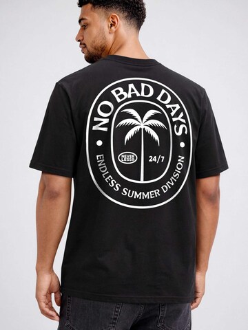 Neverless Shirt 'Summer Division'‌‌‌‌‌‌‌‌ in Schwarz