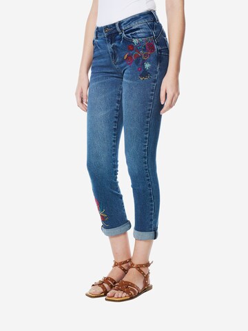 Skinny Jean KOROSHI en bleu