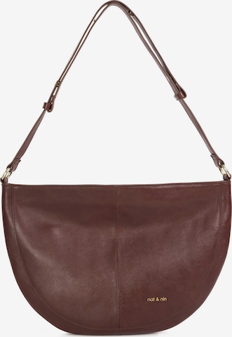Nat&NinTorba za na rame - smeđa boja: prednji dio