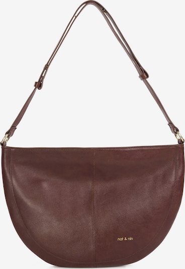 Rankinė ant peties iš Nat&Nin, spalva – ruda / Auksas, Prekių apžvalga