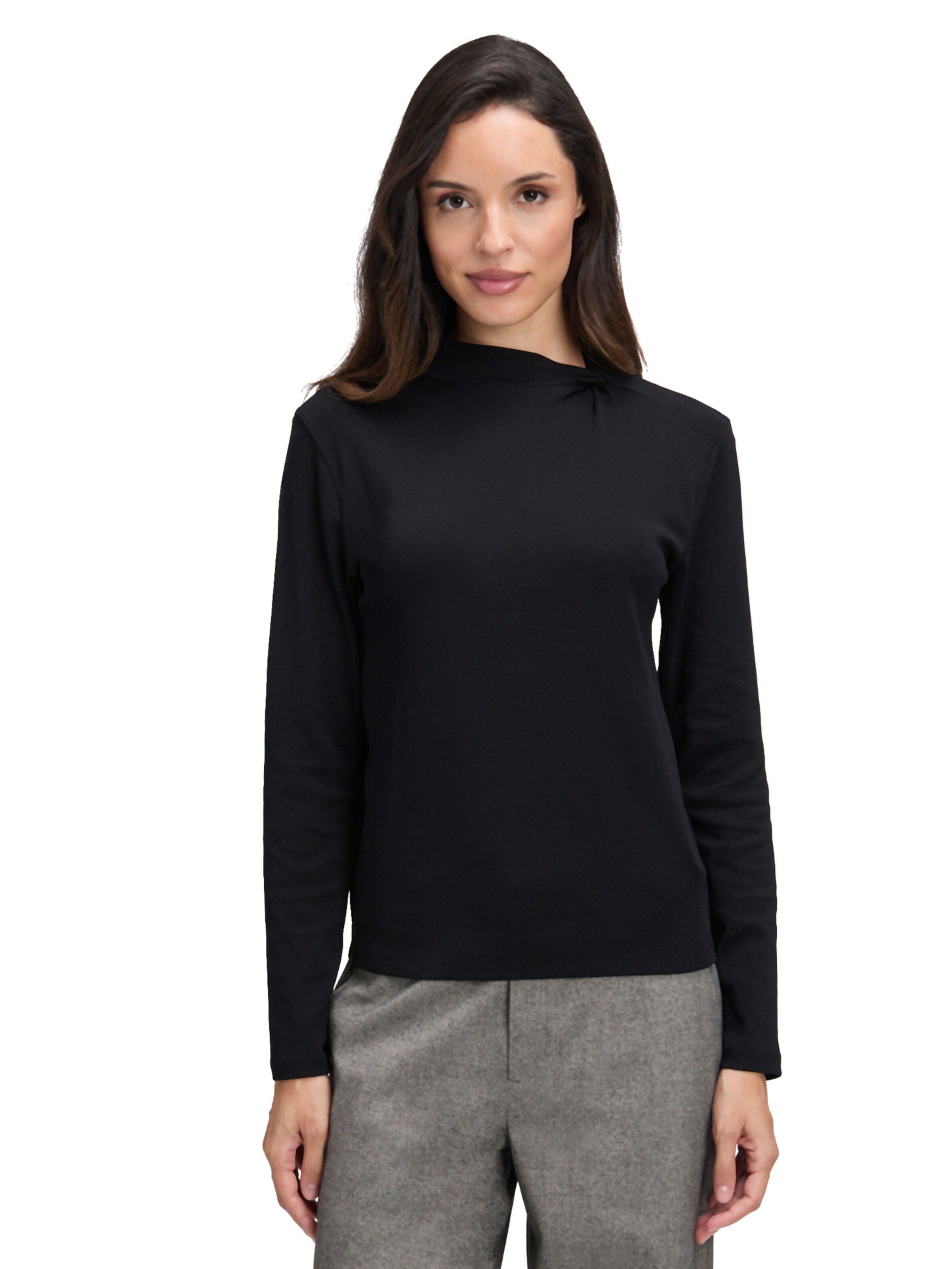 T-shirt Cartoon en noir : devant