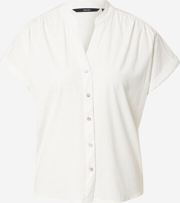 VERO MODA Блуза 'BECCA' в бяло: отпред