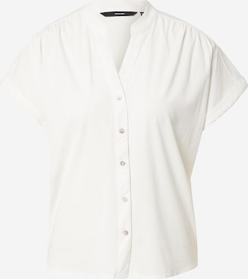 VERO MODA Bluse 'BECCA' in Weiß: predná strana