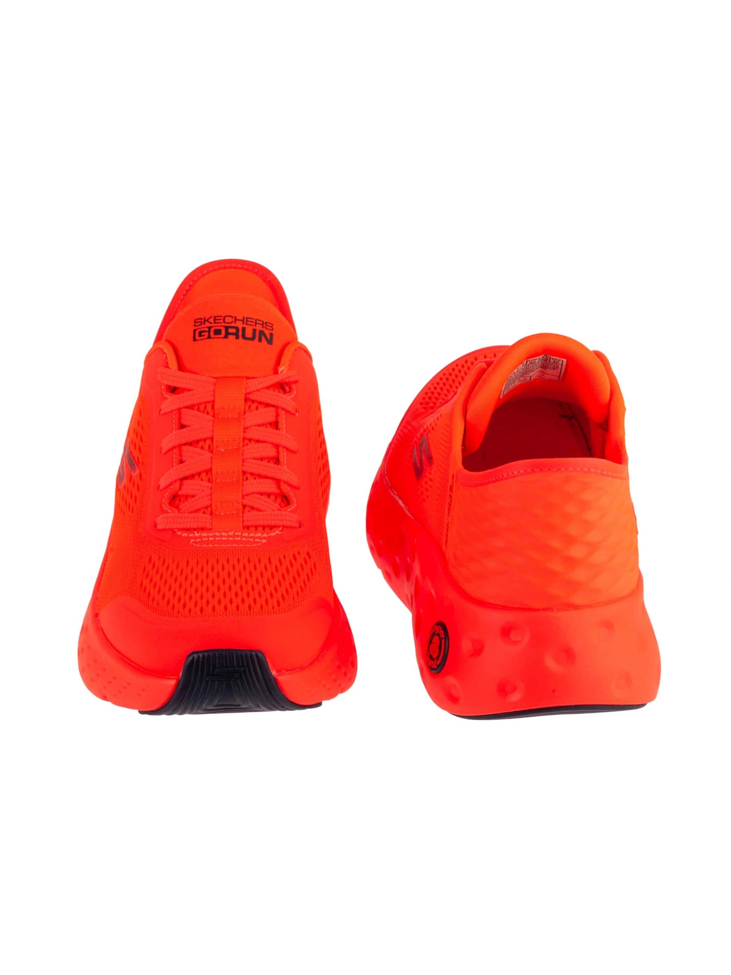 SKECHERS Loopschoen 'Skechers Slip-Ins: Max Cushioning - Hyper Craze' in Oranje