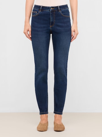 CALZEDONIA Regular SKINNY SOFT TOUCH in Blau: Vorderseite