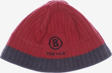 Bogner Fire + Ice Hat & Cap in M in Red: front