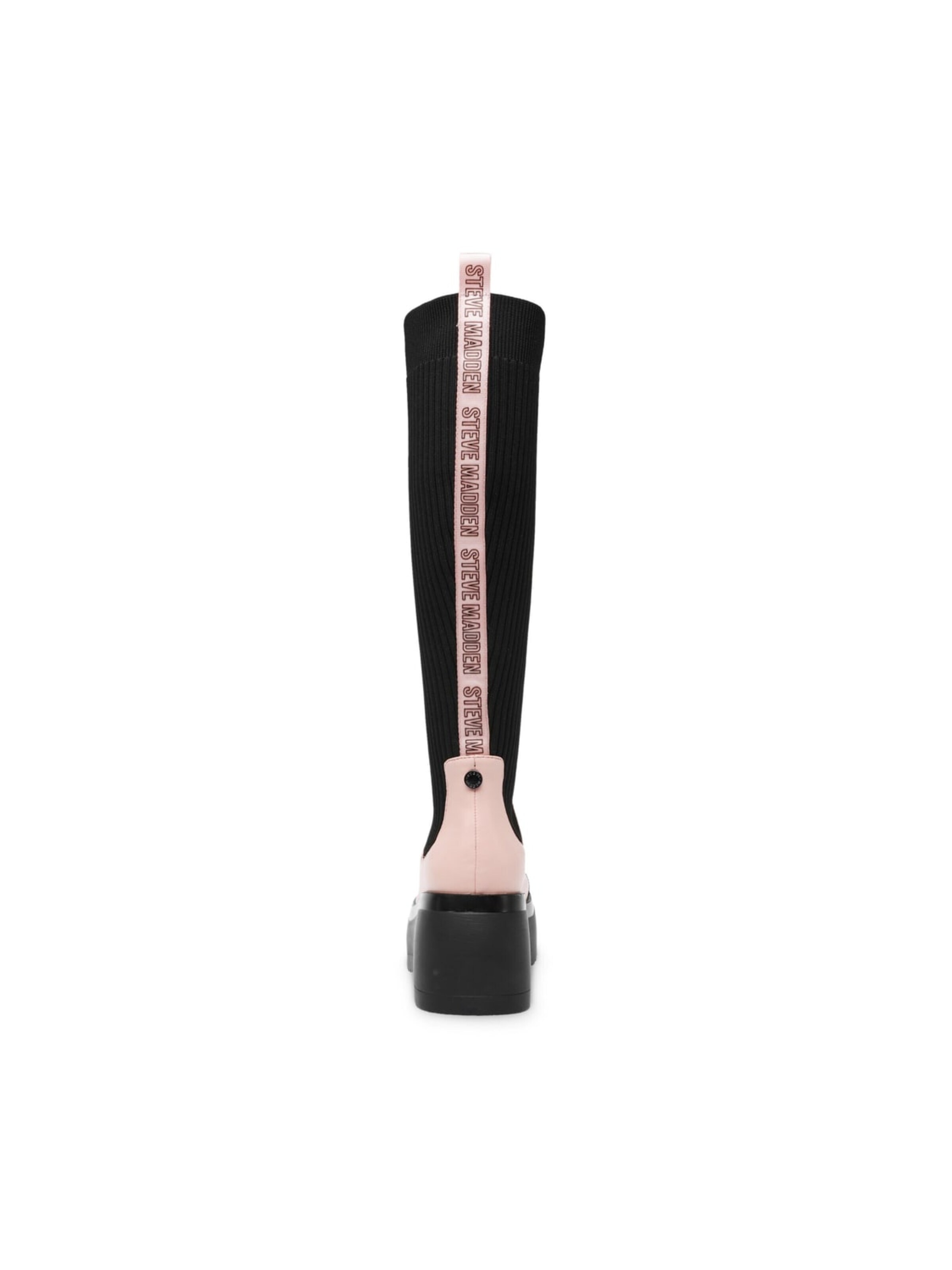 STEVE MADDEN Kozaki 'Dagget Pink / Black' w kolorze czarny