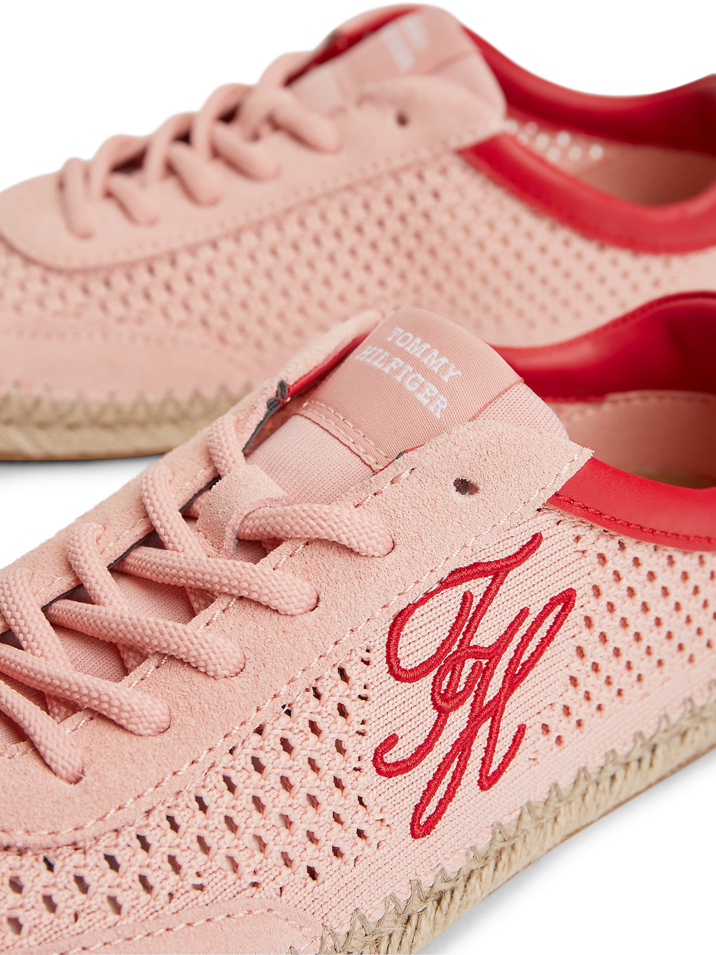 Baskets basses TOMMY HILFIGER en rose