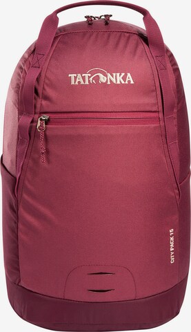 TATONKA Backpack in Red: front