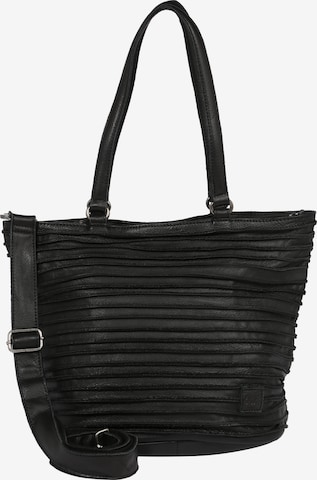 FREDsBRUDER Handbag 'RIFFELPUNZ' in Black: front