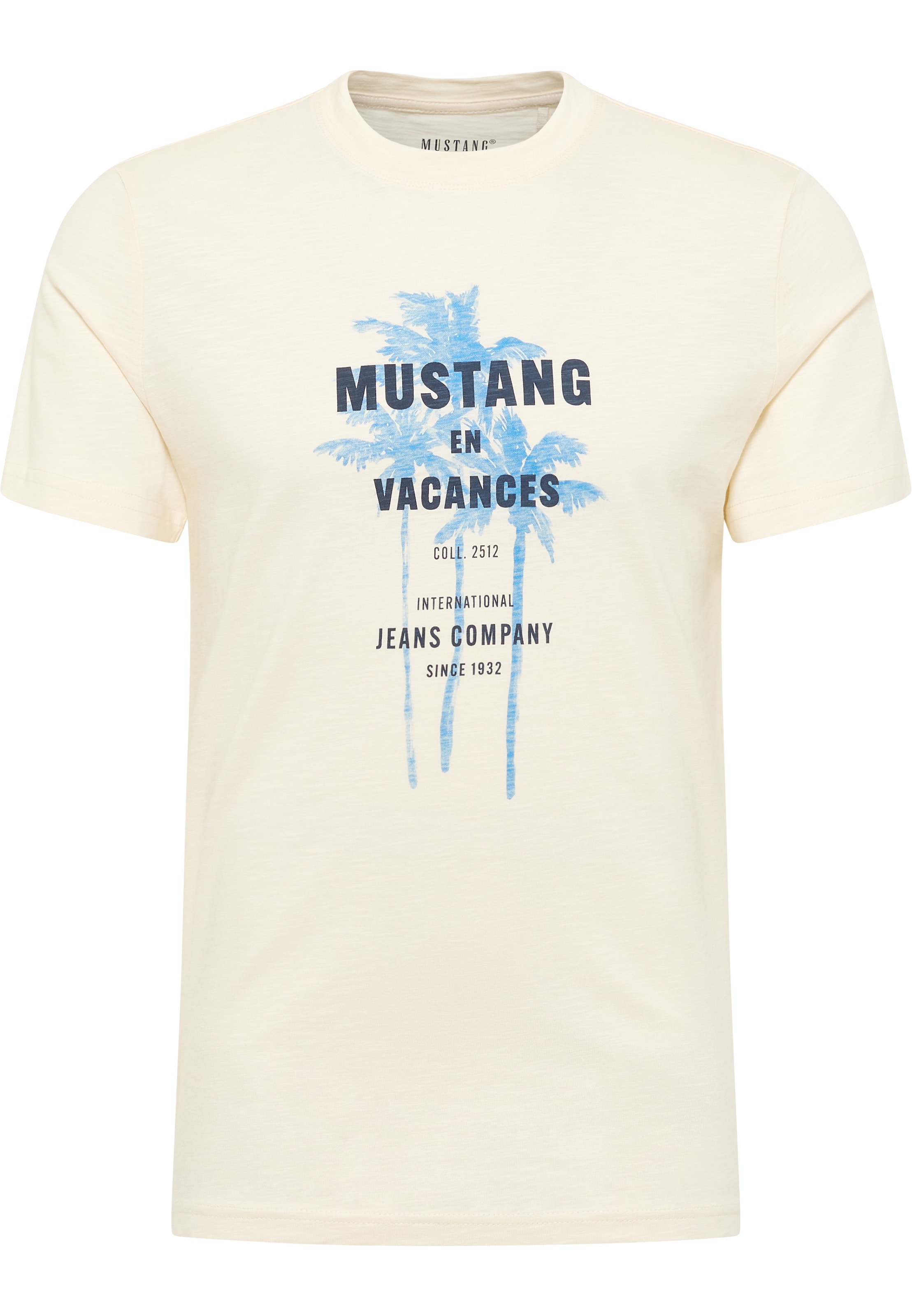 MUSTANG - Camisa 'Austin' em branco: frente