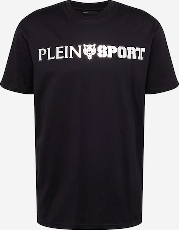 Tricou de la Plein Sport pe negru: față