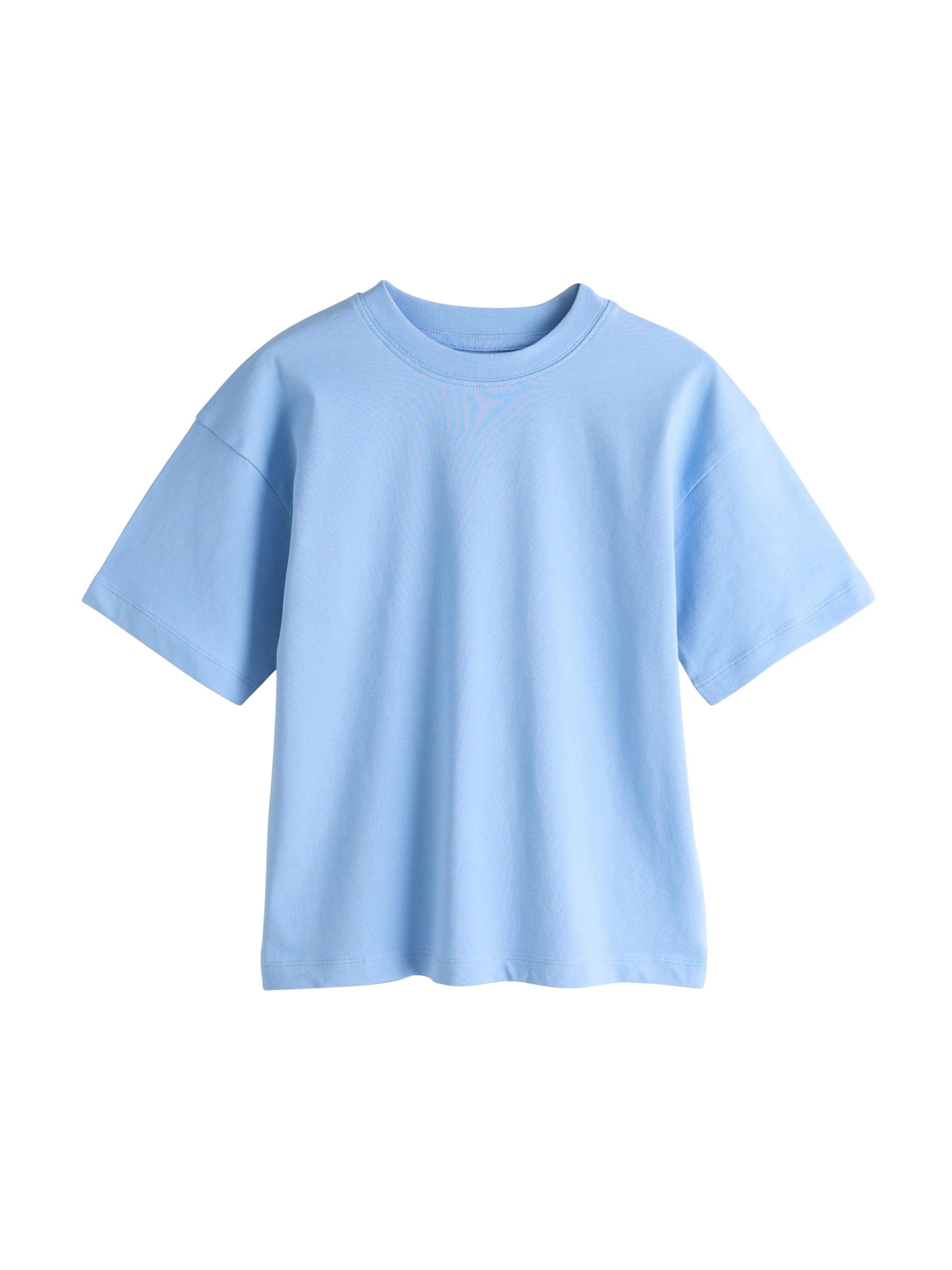 Next Тениска в синьо: отпред