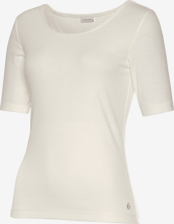 LASCANA Schlafshirt in Beige