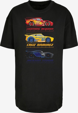 F4NT4STIC Oversized Shirt 'Cars Racer Profile' in Black: front
