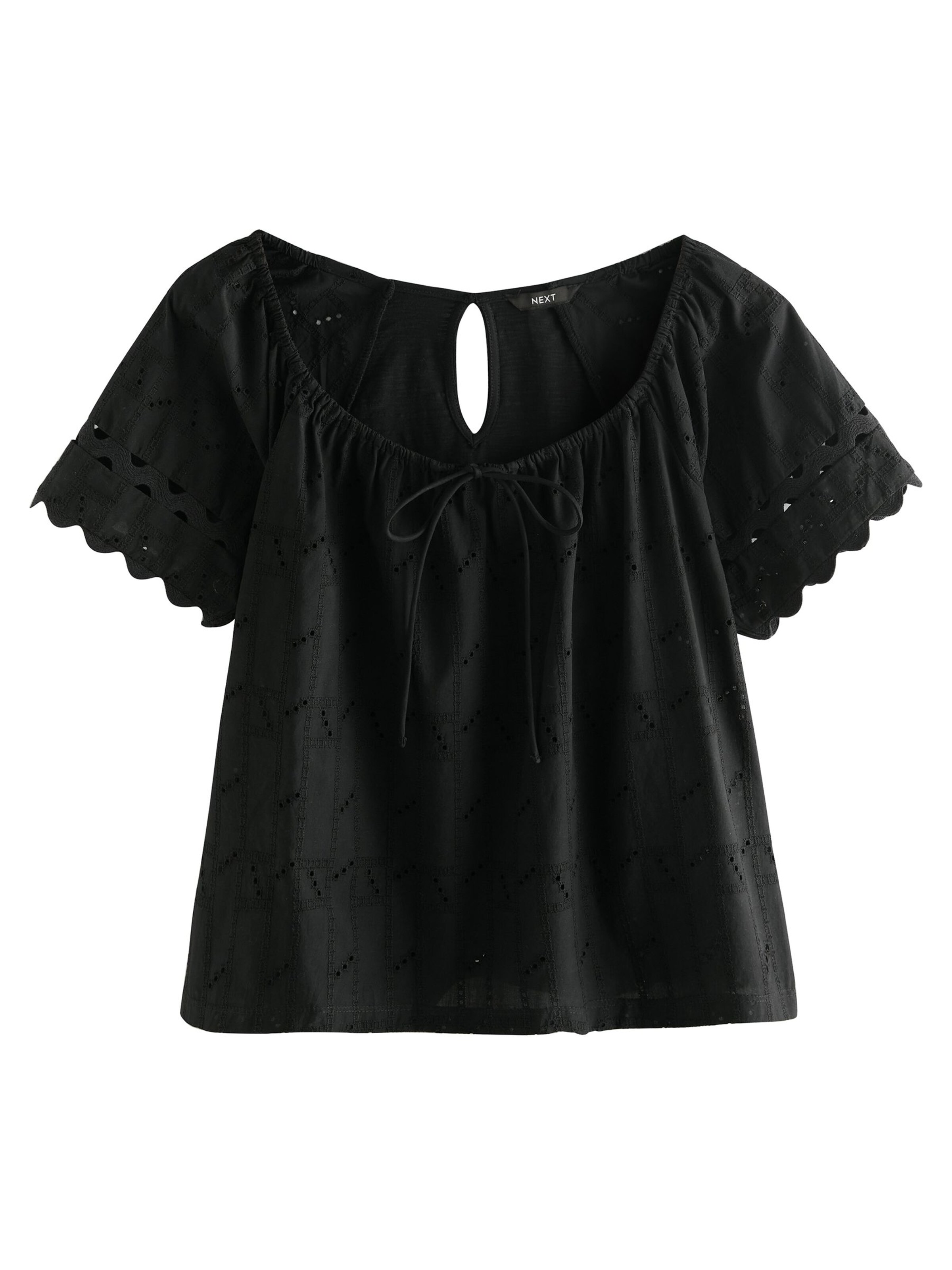 Next Bluse in Schwarz: Vorderseite