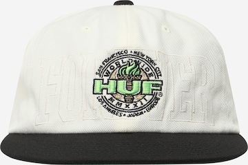 Cappello da baseball di HUF in bianco