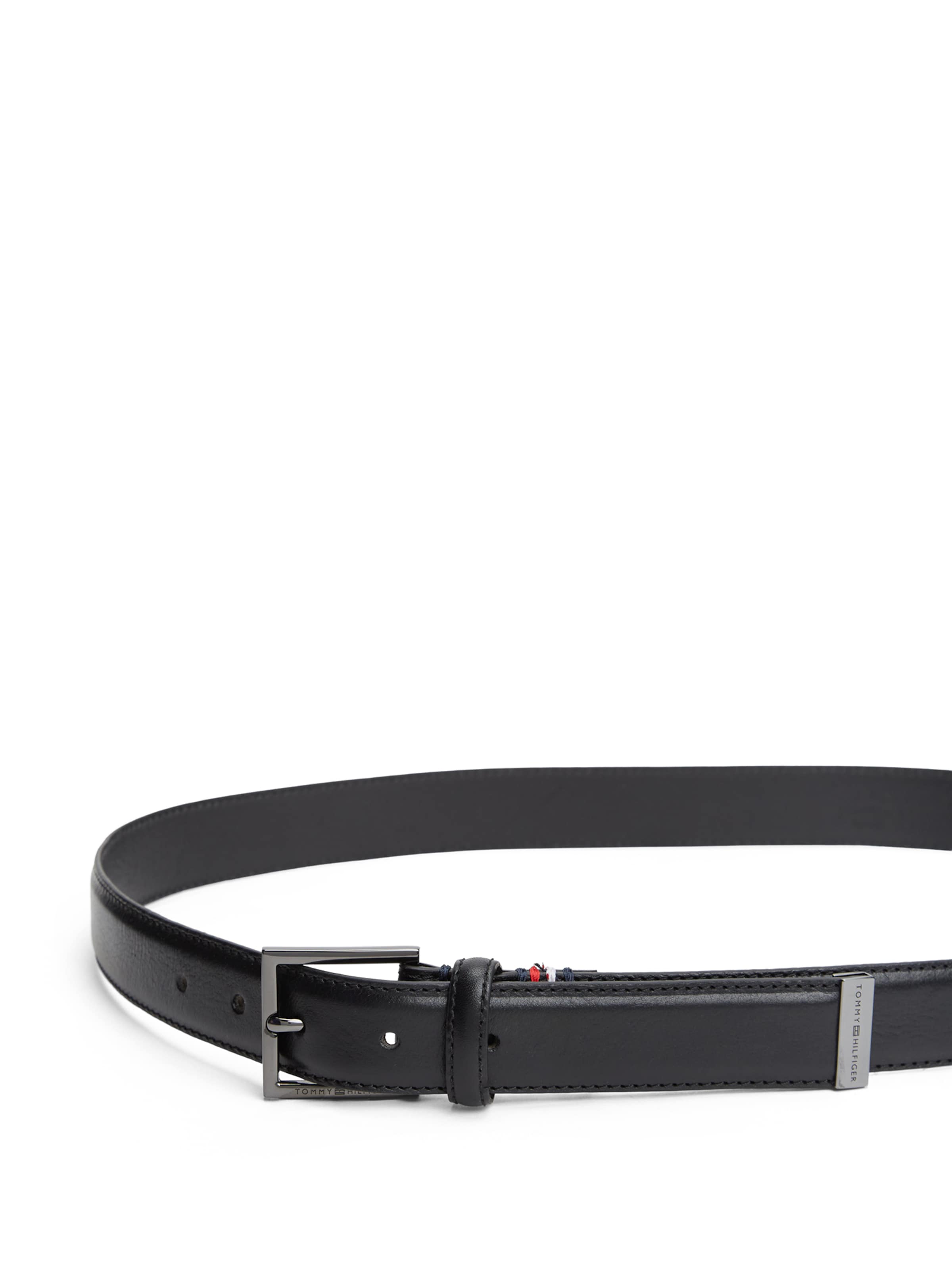 TOMMY HILFIGER Bälte 'HUDSON 3.0' i svart