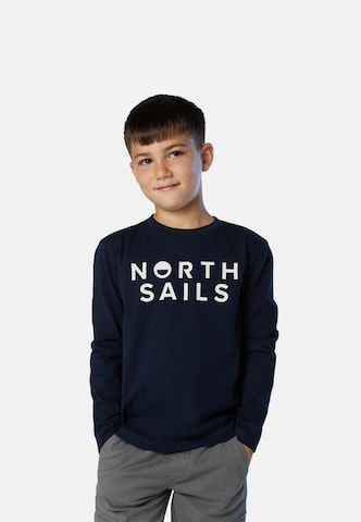 North Sails Shirt in Blauw: voorkant