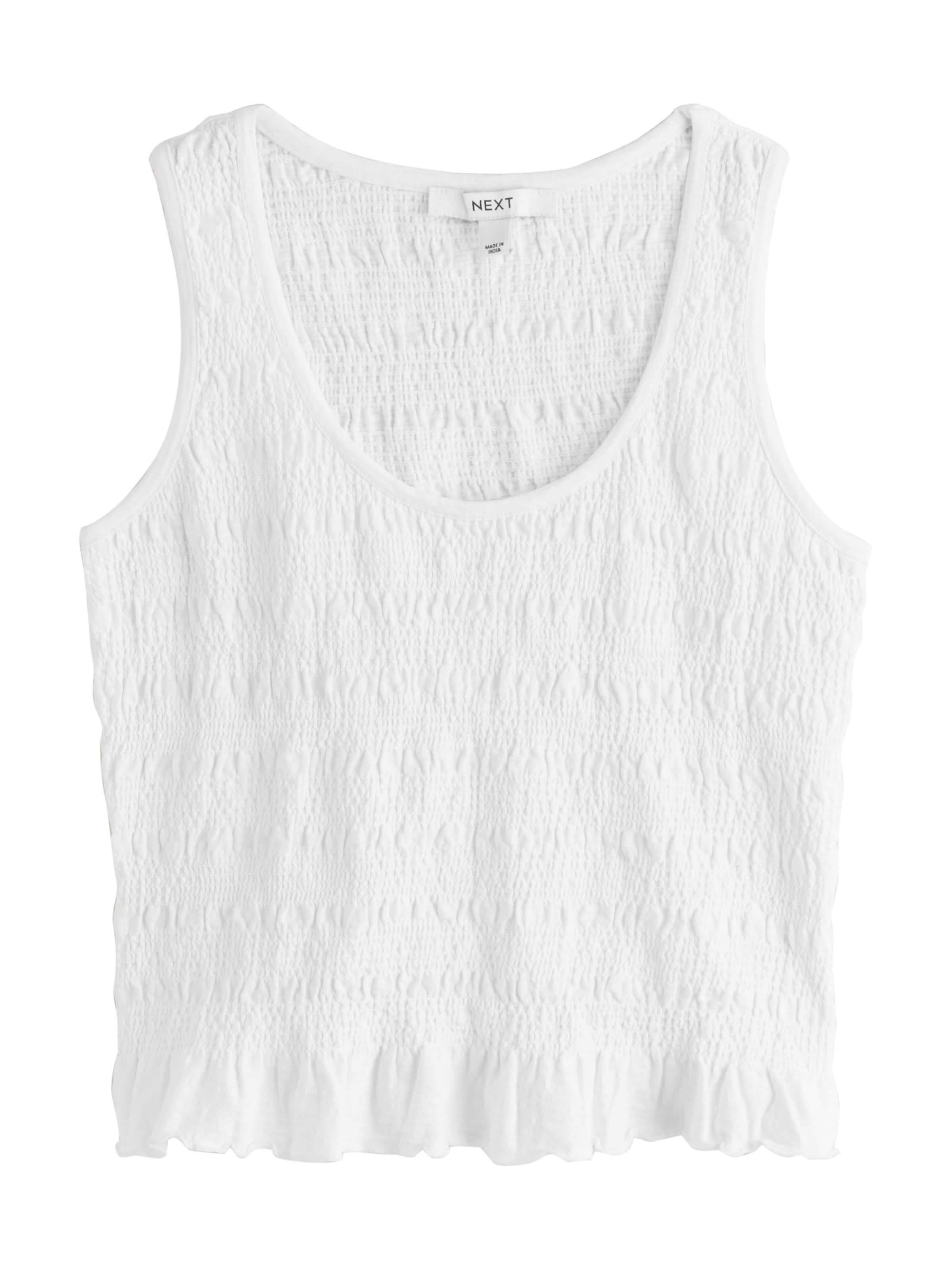 Haut Next en blanc : devant