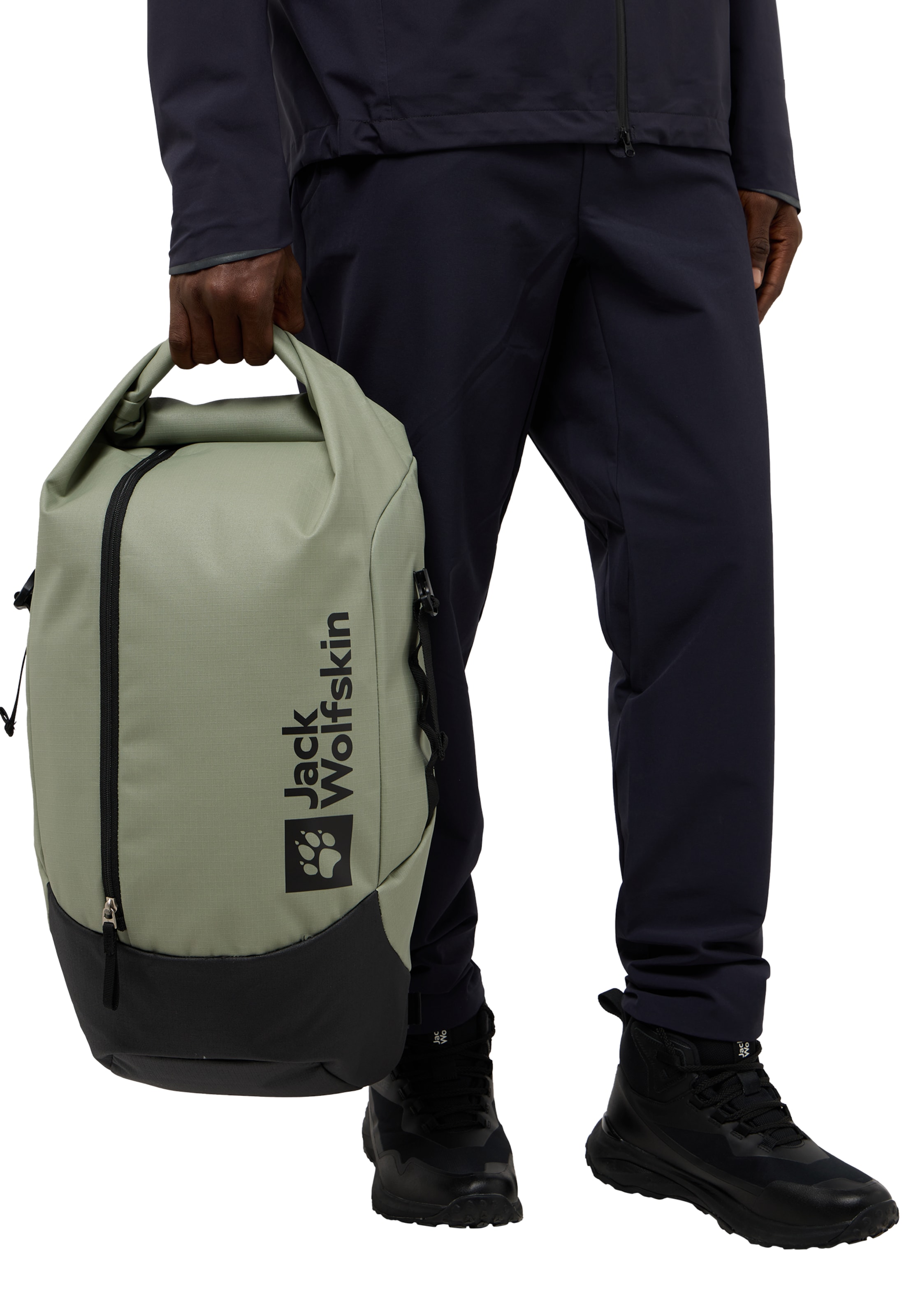 JACK WOLFSKIN Backpack in Green