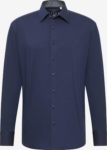 ETERNA Zakelijk overhemd in Blauw: voorkant