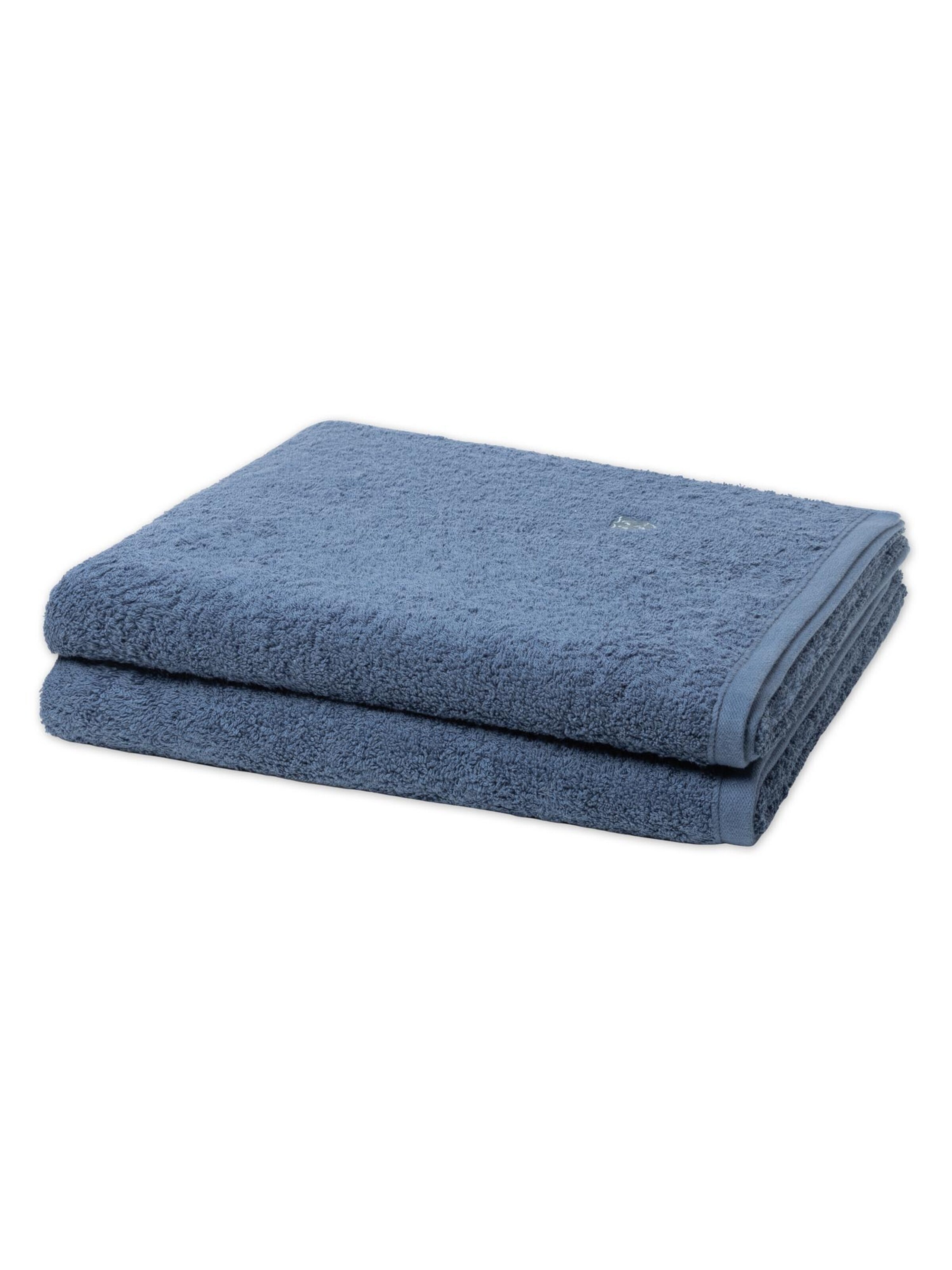 ROSS Handtuch 'Vita'‌‌ in Blau: Vorderseite