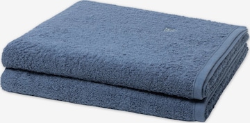 ROSS Handtuch 'Vita' in Blau: Vorderseite