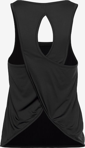 LASCANA ACTIVE Sports Top in Black