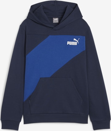 PUMA Sweatshirt 'Power' in Blau: predná strana