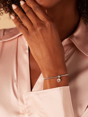 Lucardi Pendant 'Elegant leger' in Silver