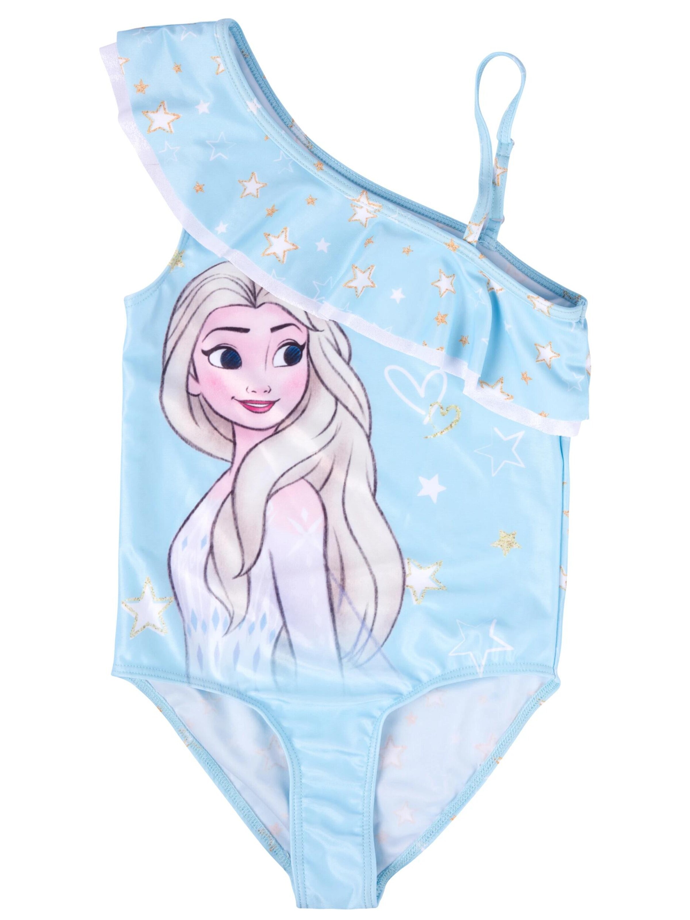 Disney Frozen Badeanzug 'Elsa Frozen'‌‌‌‌‌‌‌‌‌ in Blau
