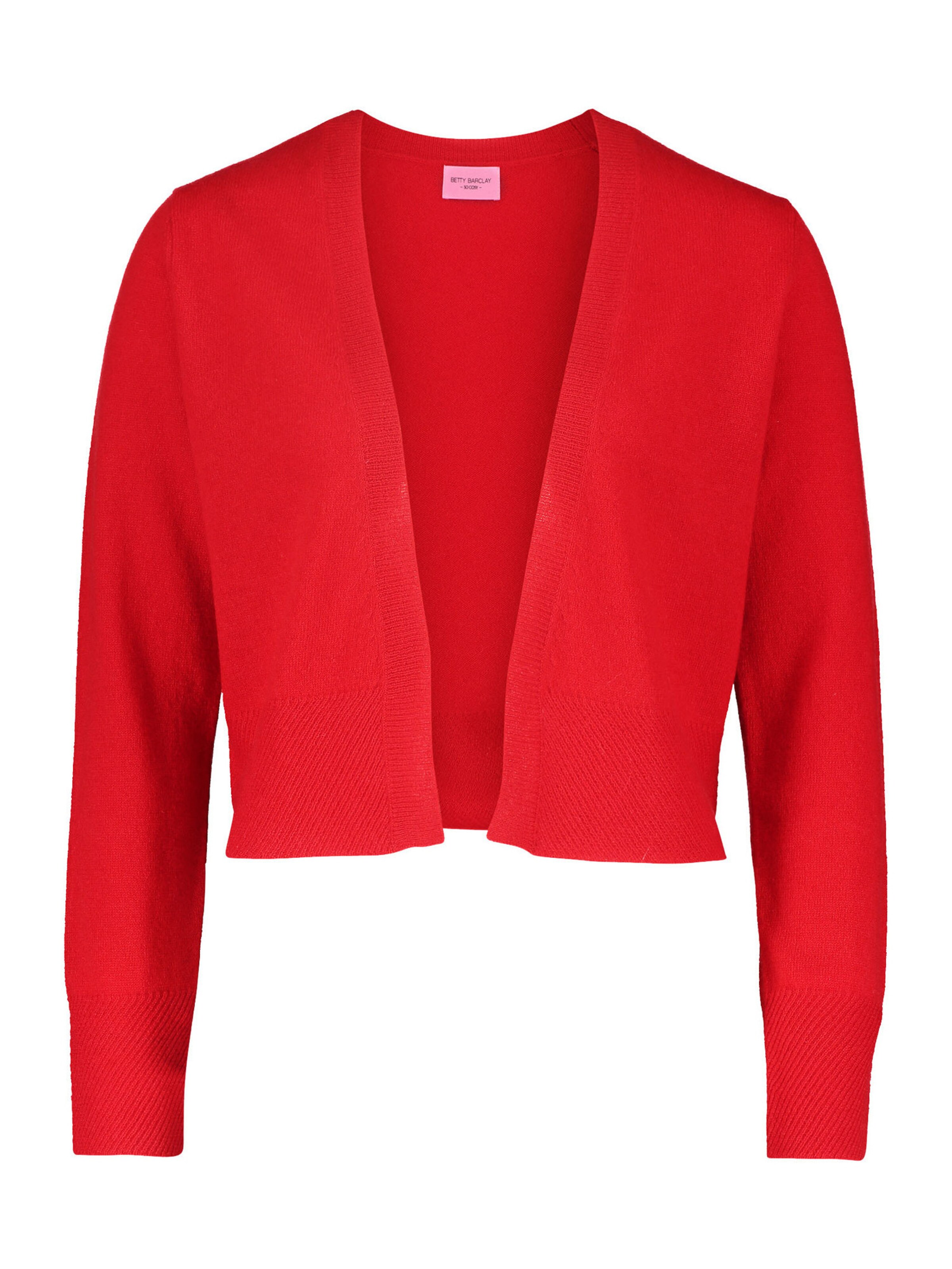 Betty Barclay Knit cardigan in Red: front