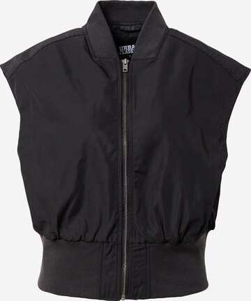 Urban Classics Bodywarmer in Zwart: voorkant