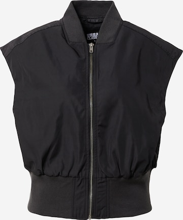 Urban Classics Vest in Black: front