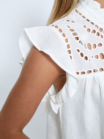 minus Blouse 'Alaya' in Wit