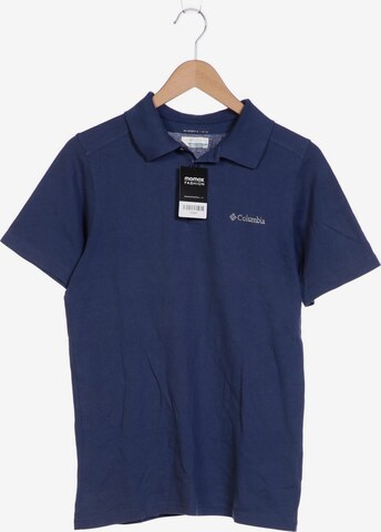 COLUMBIA Poloshirt S in Blau: predná strana