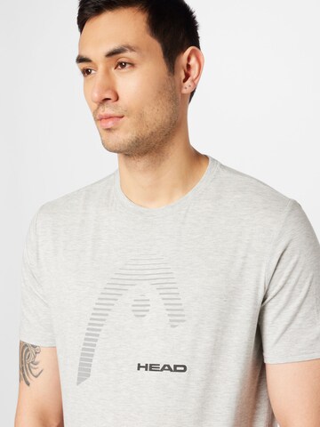 HEAD Funkcionalna majica 'CARL' | siva barva