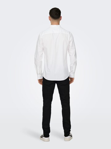 Only & Sons Regular fit Skjorta 'Alvaro' i vit
