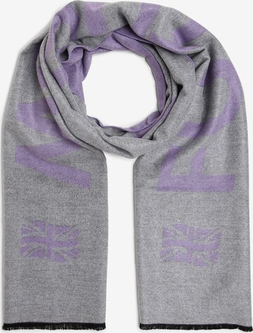 Finshley & Harding London Scarf ' ' in Purple: front