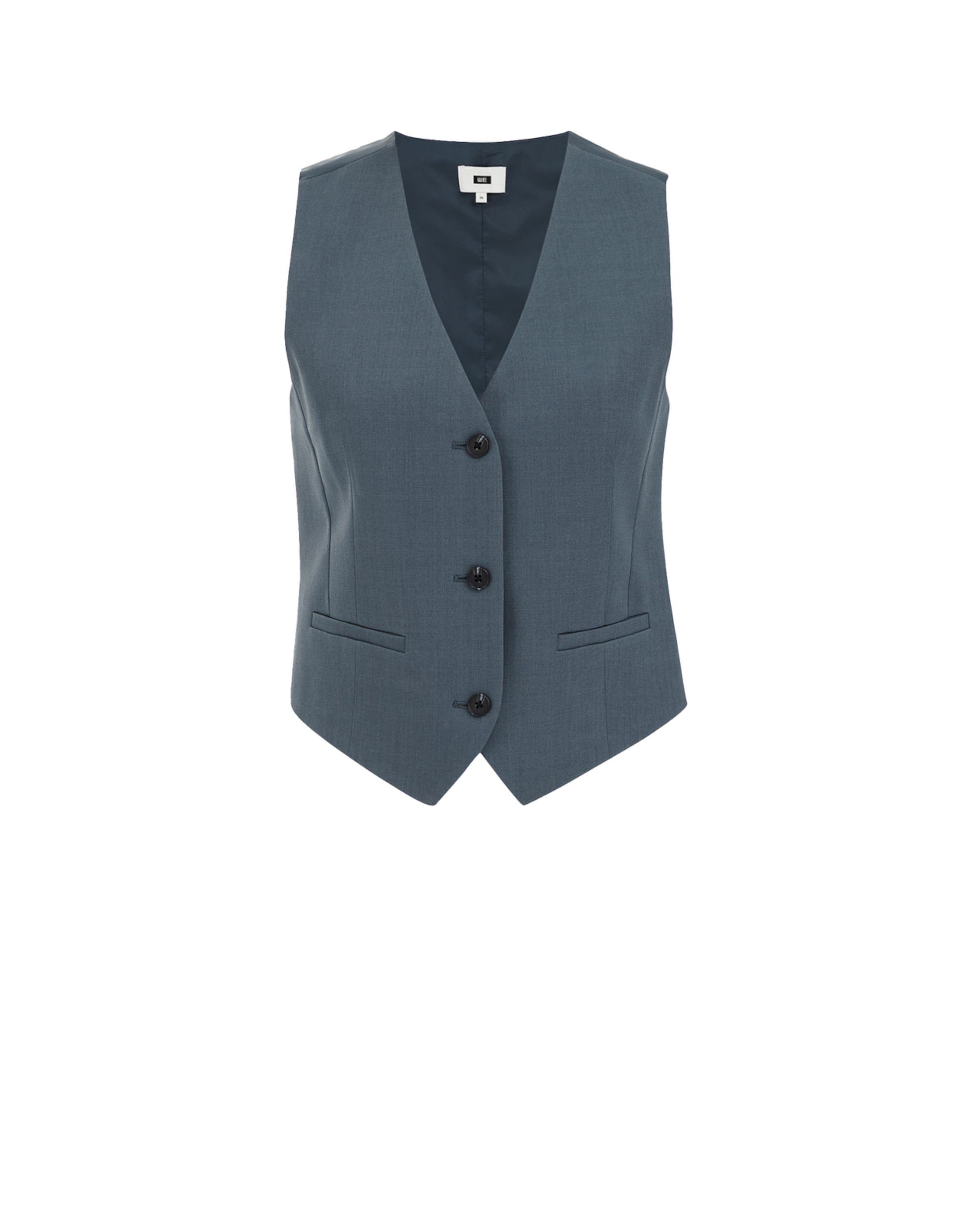 Vestă de costum de la WE Fashion pe gri: față