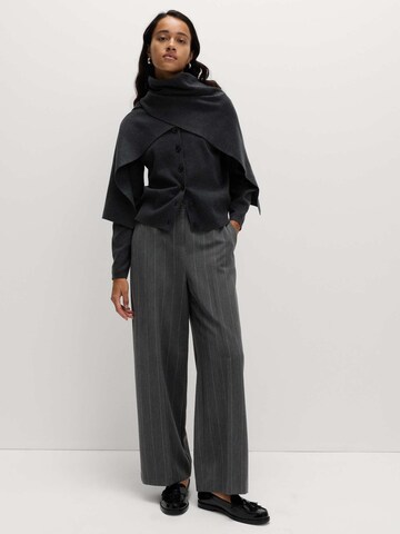 Wide Leg Pantalon Marks & Spencer en gris : devant