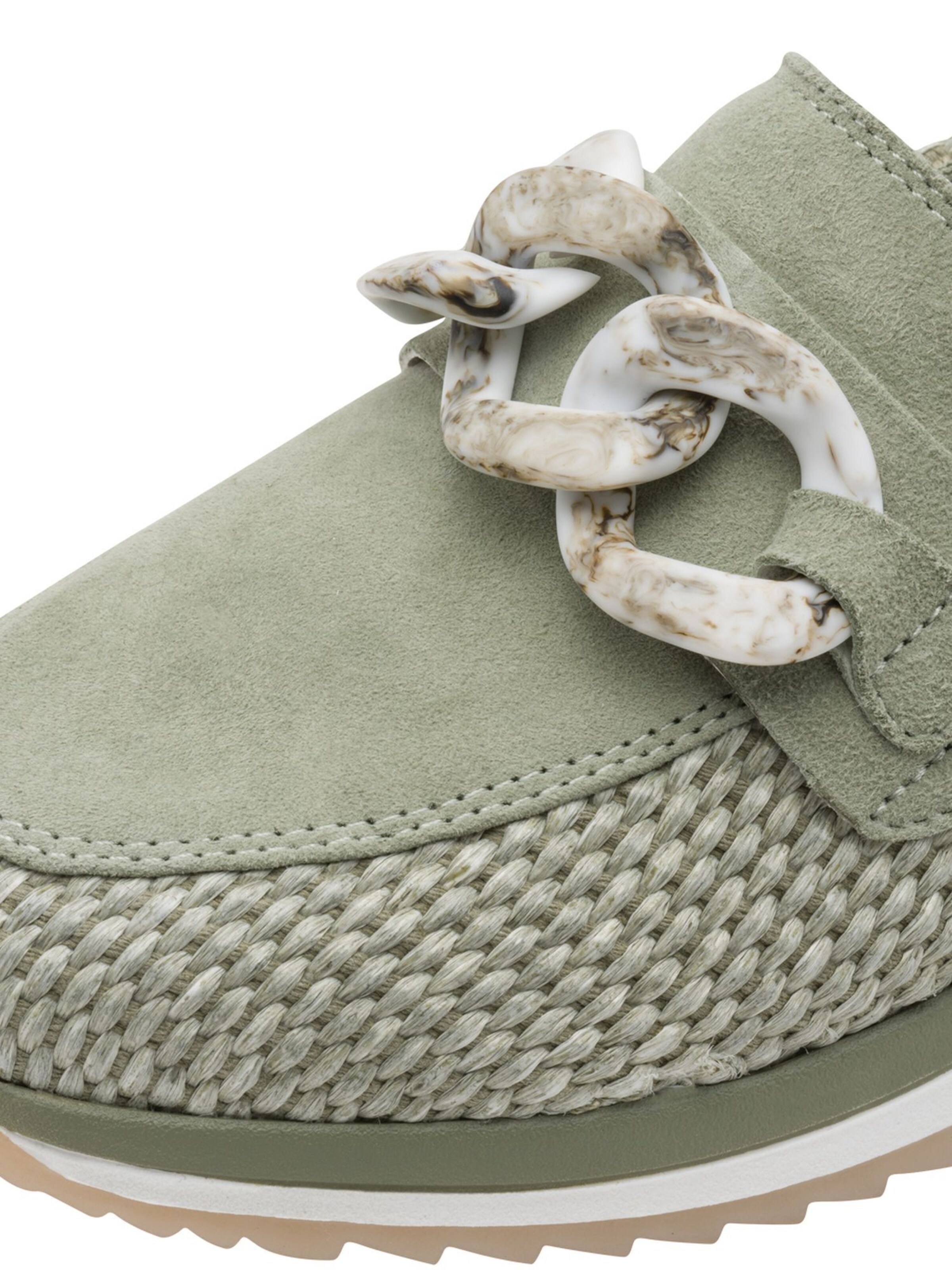 Tamaris Slipper in Grün