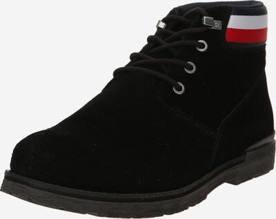 TOMMY HILFIGER Μπότες με κορδόνια σε κόκκινο / μαύρο / λευκό, Άποψη προϊόντος