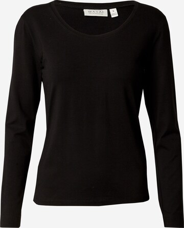 Masai Shirt 'Creama' in Black: front