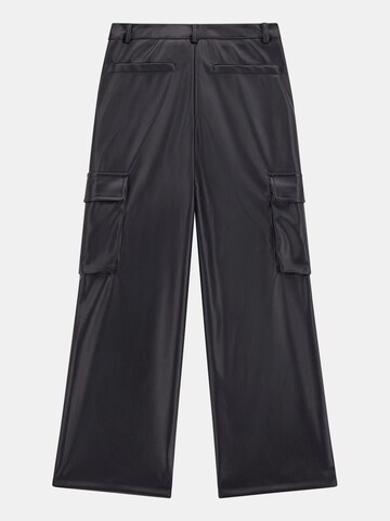 GUESS Wide Leg Hose in Schwarz